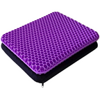 Sakerplus® Extra Large Purple Gel Seat Cushion