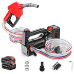 Sakerplus Portable Fuel Transfer Pump Battery Powered